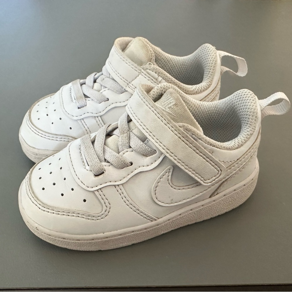 Toddler White Nike Sneakers